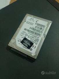 HITACHI - Sata Hardisk 465 GB interno 2,5 pollici