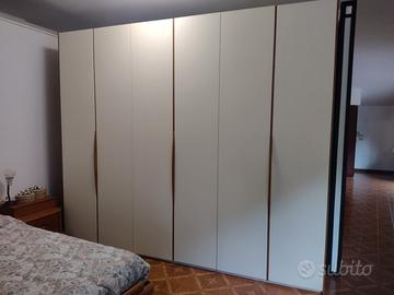 camera modello mind tinta noce canaletto e laccata