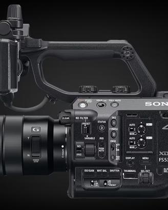 videocamera Sony FS5 Mark II + obiettivo Sony
