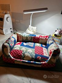 Cuccia per cani nuova completa di cuscino