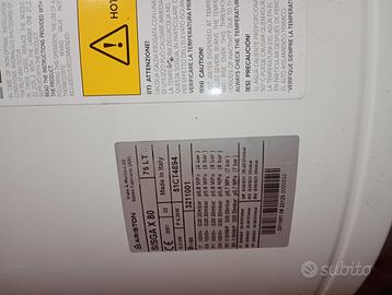 Boiler gas ariston