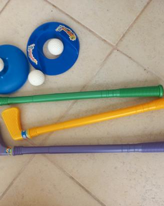 Set Mazze da Golf per Bambini