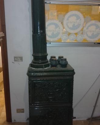 ANTICA STUFA  FELICI  SMALTATA Ravenna