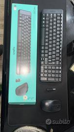 Kit tastiera mouse logitec