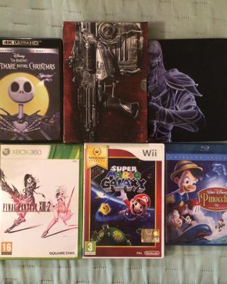 Bundle giochi e film in Blu Ray