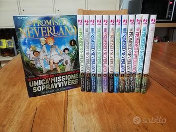 Manga The Promised Neverland + Mappa/Poster + Obi