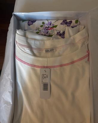 Pigiama da donna in cotone, taglia 44