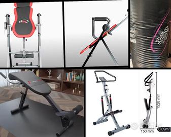 Attrezzi fitness palestra casa