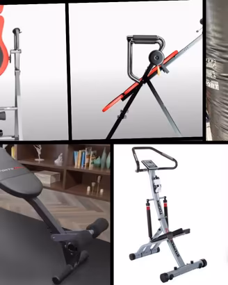 Attrezzi fitness palestra casa