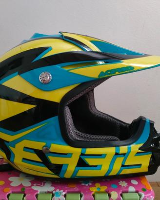 casco moto bambino acerbis
