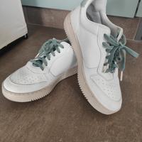 Scarpe da ginnastica in pelle