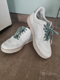 Scarpe da ginnastica in pelle