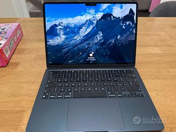 Apple Macbook Air 13” M3 24GB 1TB 2024 Mezzanotte