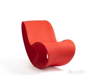 poltrona magis voido rosso nuova ed imballata