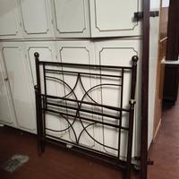 letto in ferro battuto da una piazza e mezza 