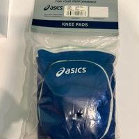 Ginocchiere Asics blu, taglia senior