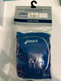 Ginocchiere Asics blu, taglia senior