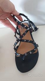 Sandali schiava bibi lou 38 neri con borchie