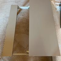 Tavolino grigio allungabile