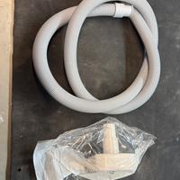 Tubo scarico lavatrice 1,5m + sifone esterno