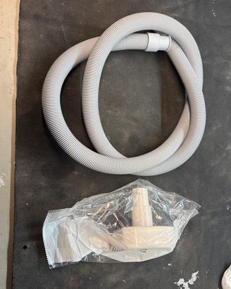 Tubo scarico lavatrice 1,5m + sifone esterno