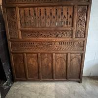 Testiera in legno