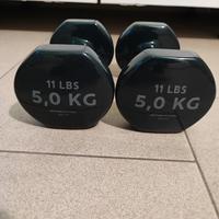 Manubri gommati 5 kg