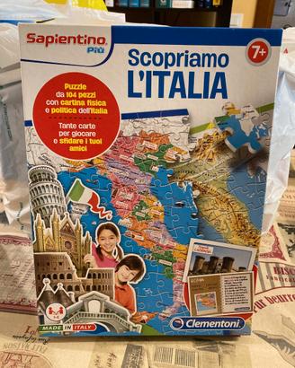 Puzzles Clementoni - Scopriamo l'Italia