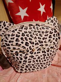 poshette a forma di gatto cn coda