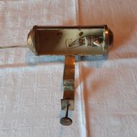 lampada a morsetto in ottone 