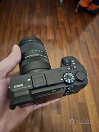 Sony a 6600 con ottica SIGMA 18-50mm F2.8 dc dn