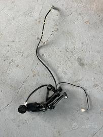 Pedana pilota destra completa Duke 390 2021 2023