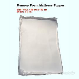 Mattress Topper 135x190 Memory Foam
