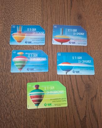 schede telefoniche da collezione 