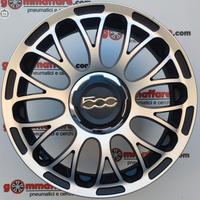 4 cerchi lega fiat 500 16 lt002498