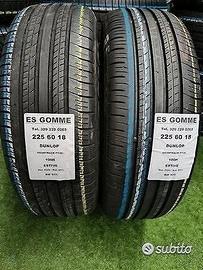 2 gomme 225 60 18 DUNLOP RIF931