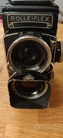 Rolleiflex K7W biottica 6x6 a pozzetto RARA