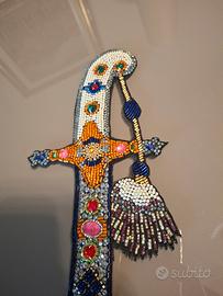 decorazione  strass e paiette
