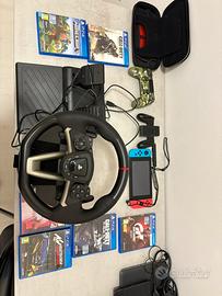 Volante ps4 + nintendo swich