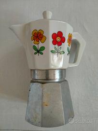 Moka in Ceramica e Alluminio 