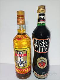 vecchie bottiglie di liquore anni 60/80