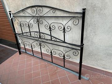 Testata  letto matrimoniale mod. Ferro battuto