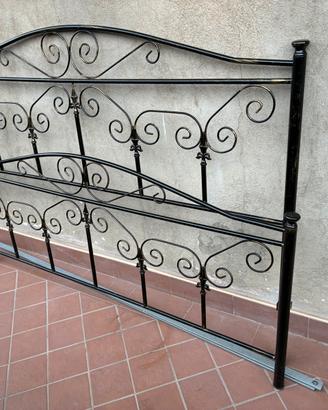 Testata  letto matrimoniale mod. Ferro battuto