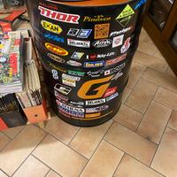 Bidone olio tavolino da officina