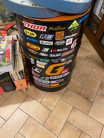 Bidone olio tavolino da officina