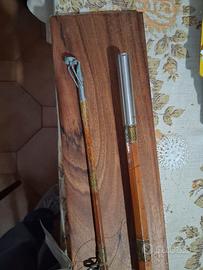 antica canna pesca refendu