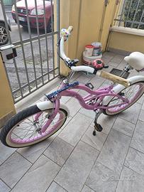 Bici bambina 6/10 anni 20 pollici marca bikestar.