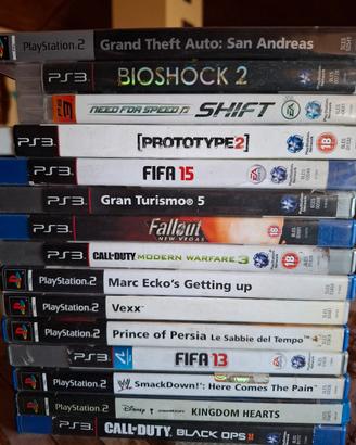 Titoli vari ps2/ps3