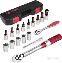 Set chiavi dinamo-metrica con accessori moto bici