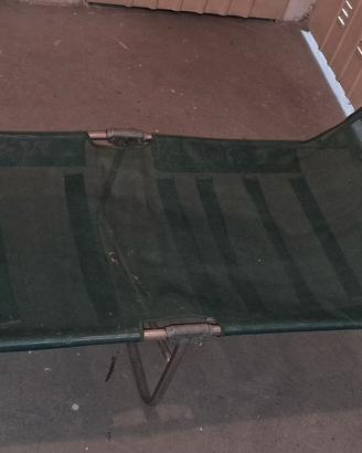 Lettino prendisole pieghevole da mare o giardino